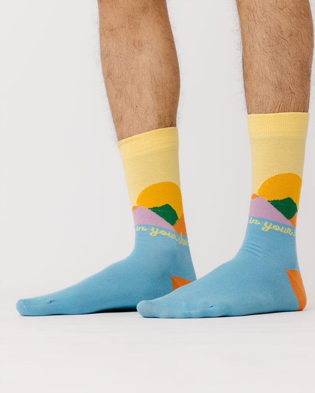 Mountains Neck Socks