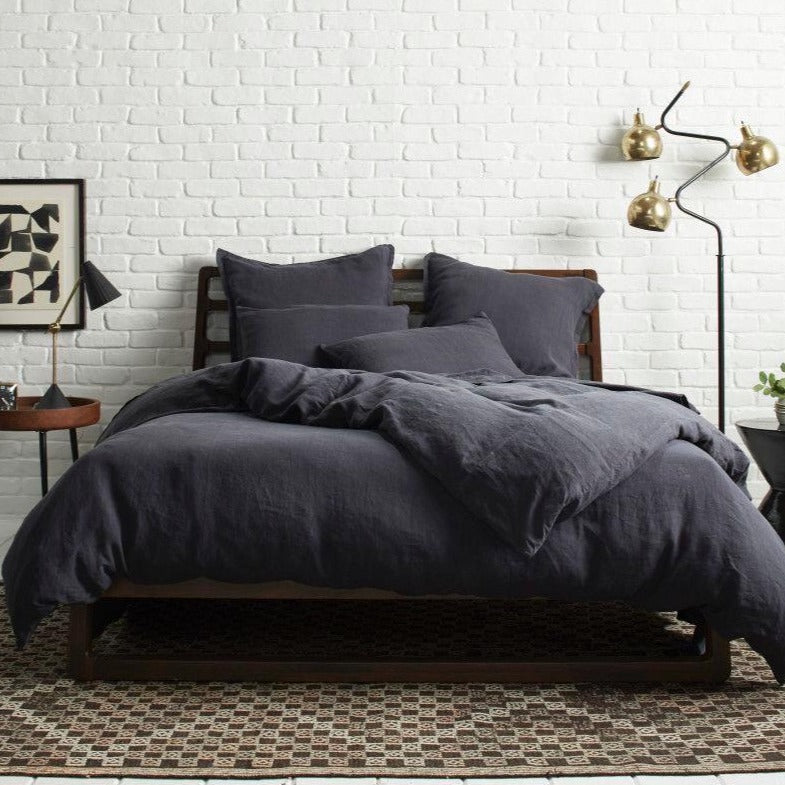 Coal Duvet Cover Set