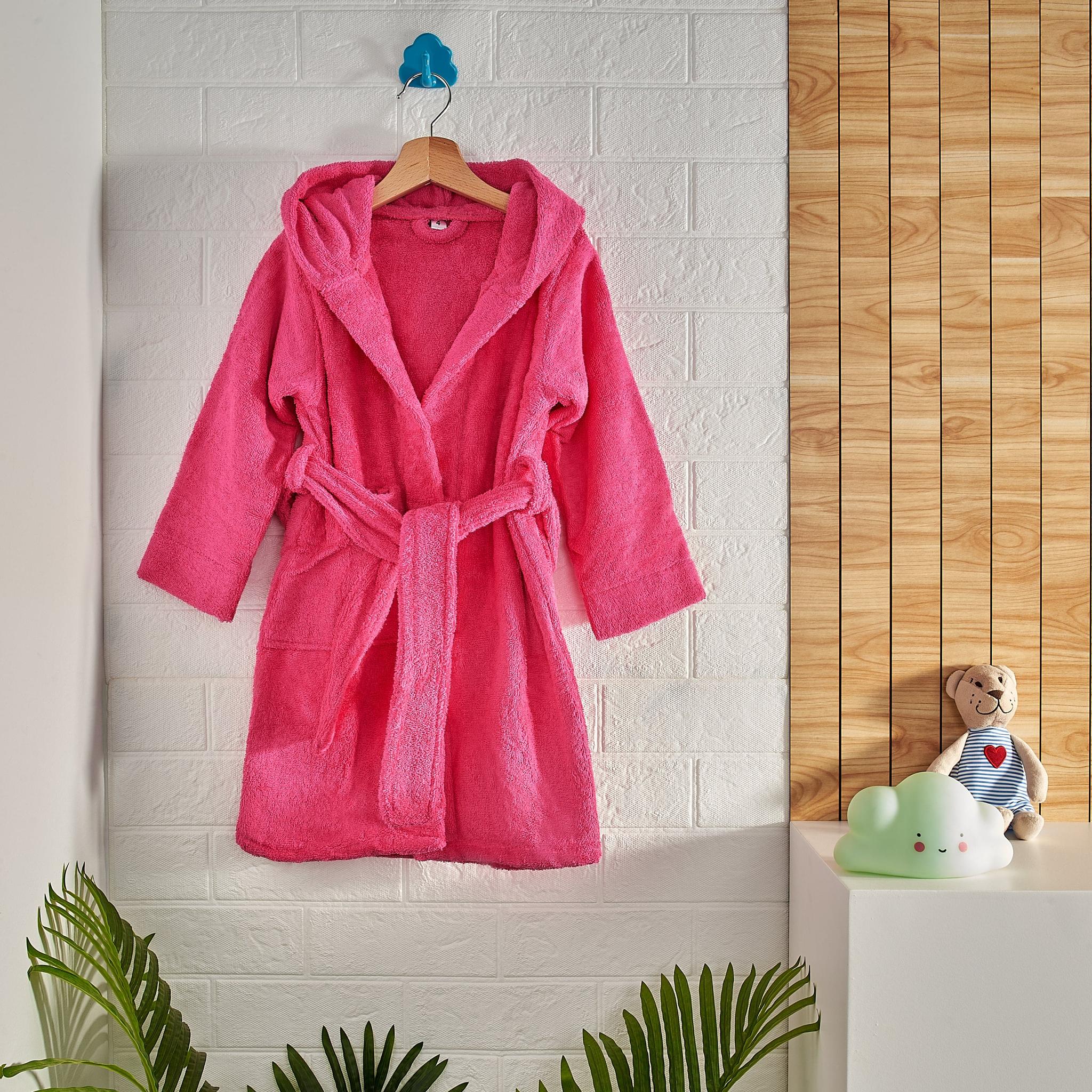 Plain Kids Bathrobe 2-16 Years