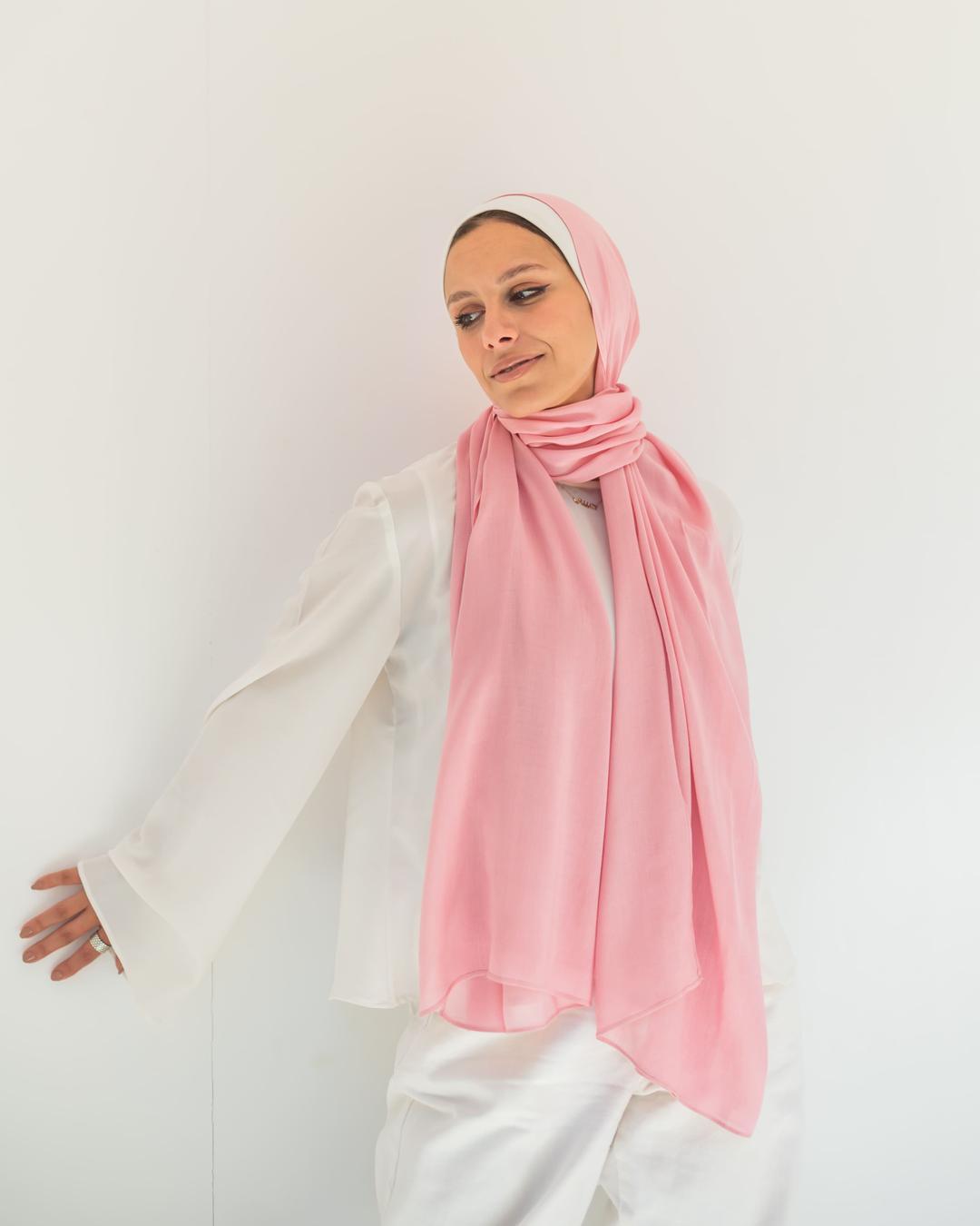 Pink cotton modal