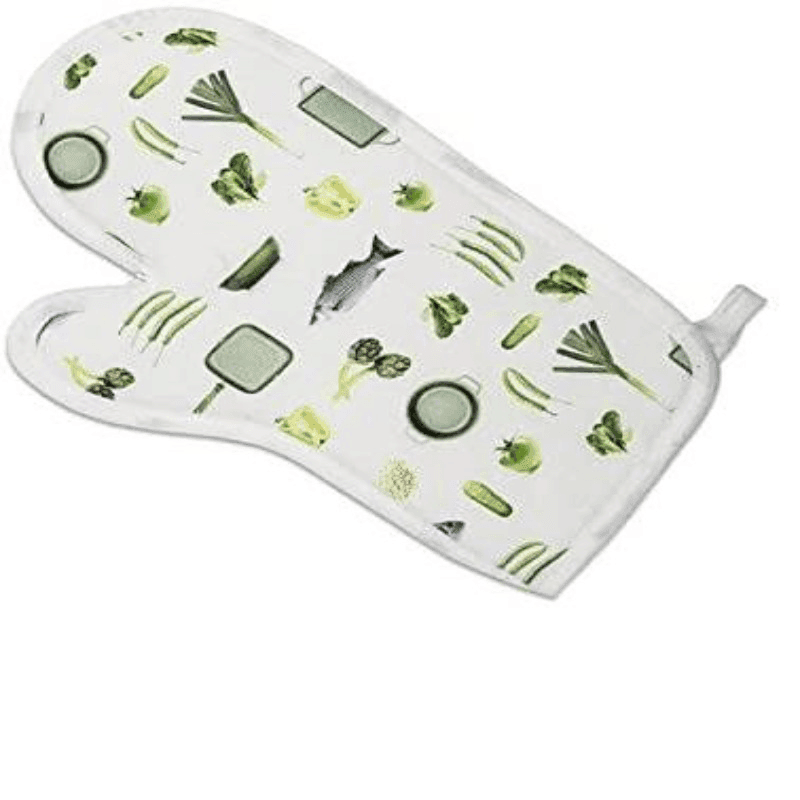 Risoli - Dr.Green Oven Glove - White & Green - 44000331