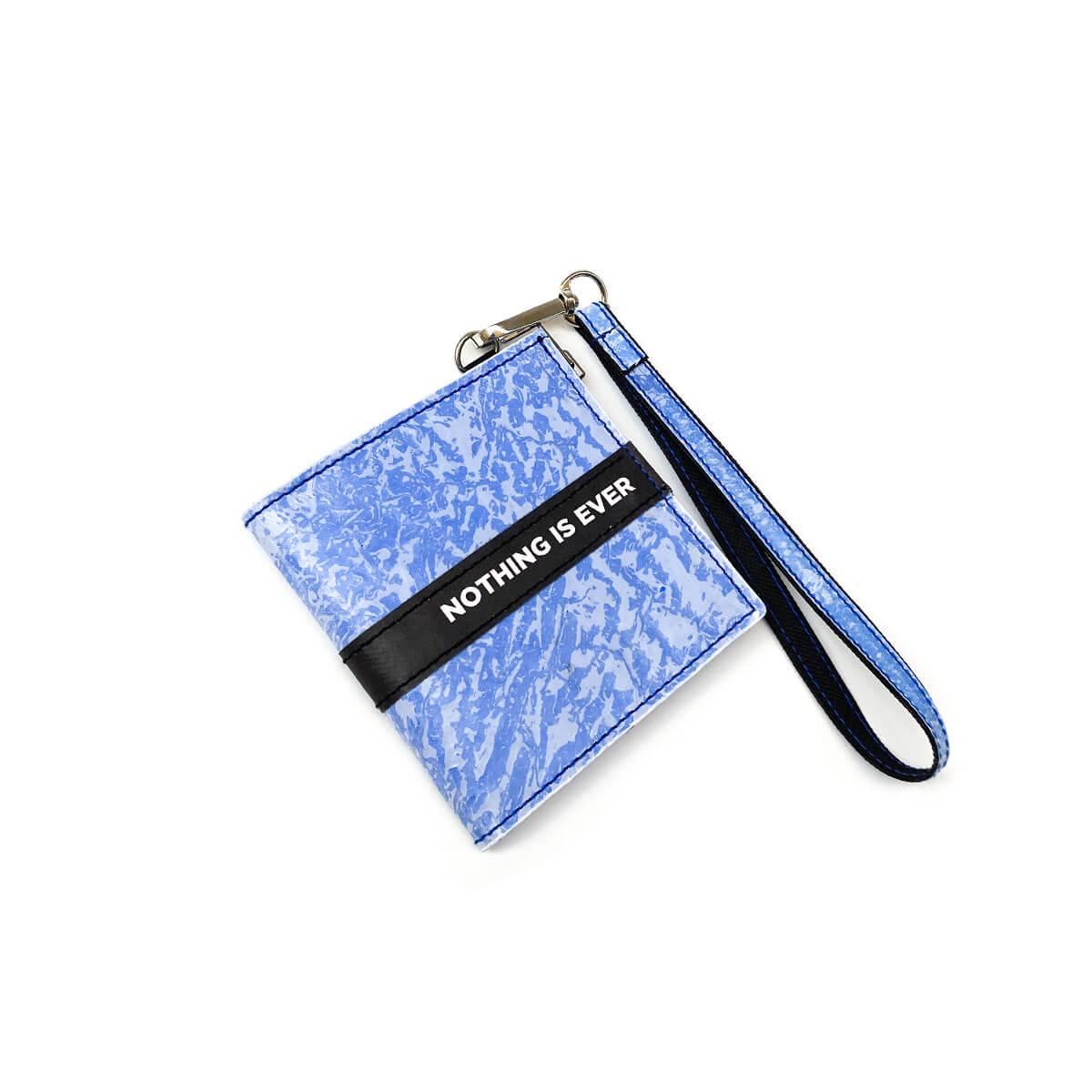 Small Wallet - Blue Whitie